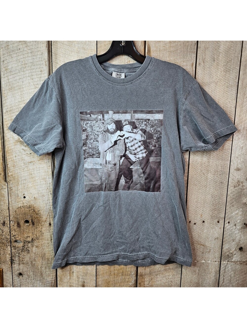 Comfort Colors Post Malone and Morgan Wallen SZ Med T Shirt